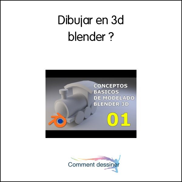 Dibujar en 3d blender